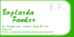 boglarka panker business card